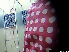 Spying A Beautiful Amateur Milf In Public Shower